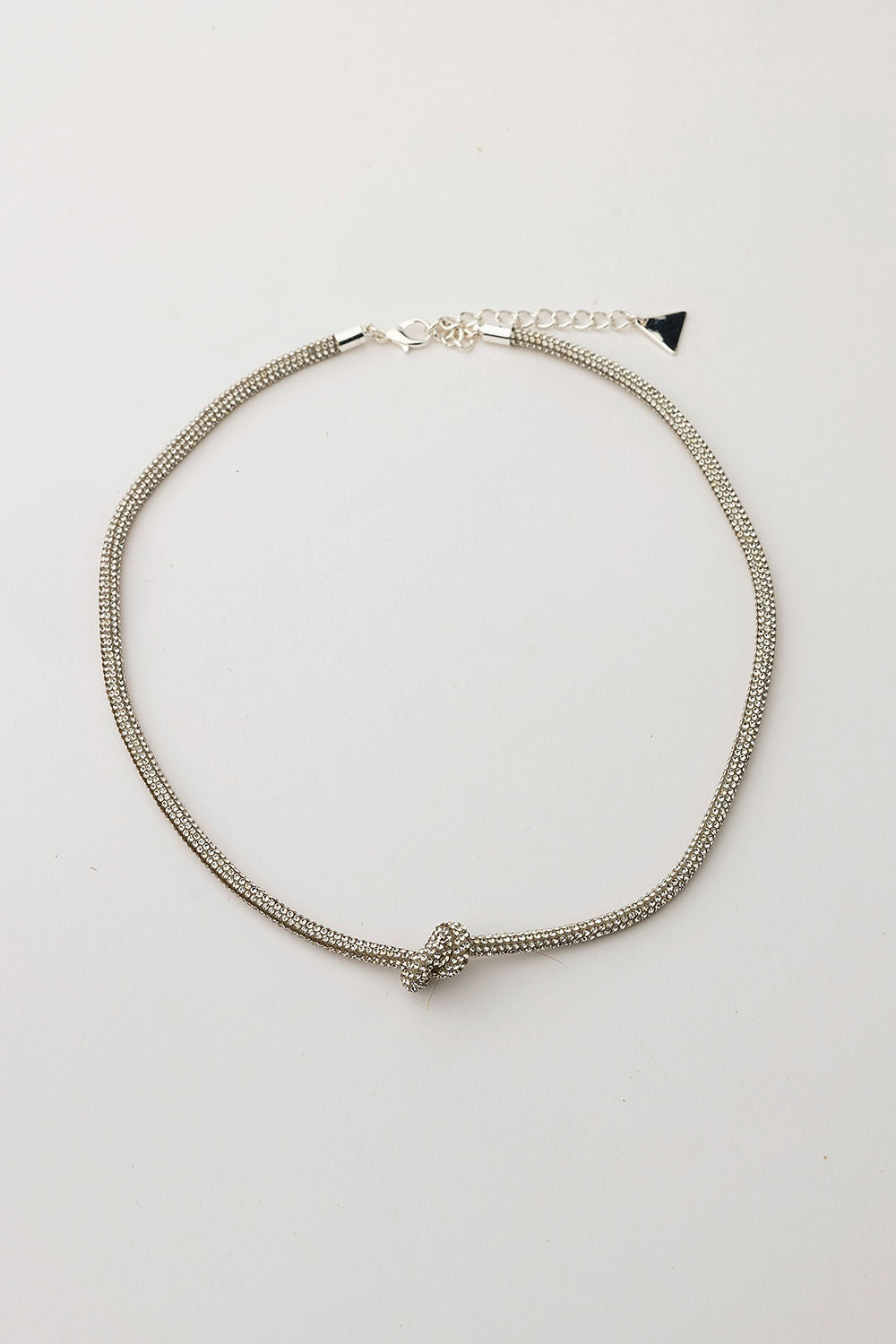Carrie Thin Necklace Silver