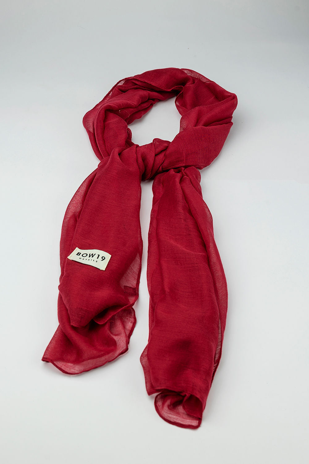 Leah Scarf Red - SEPT DELIVERY