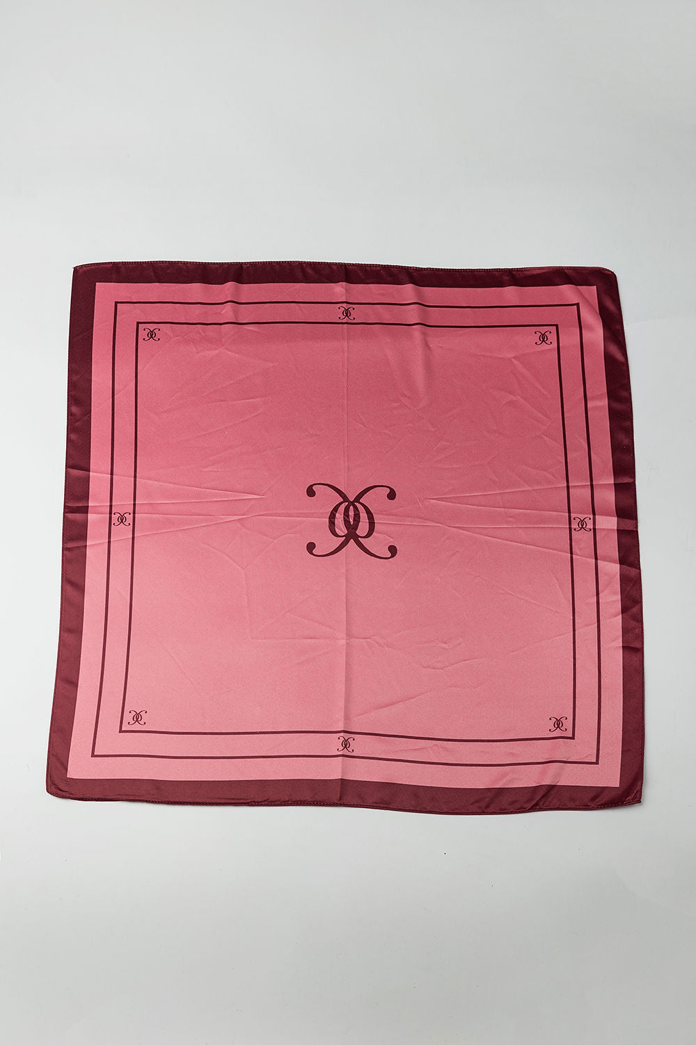 Elle Silk Scarf Pink