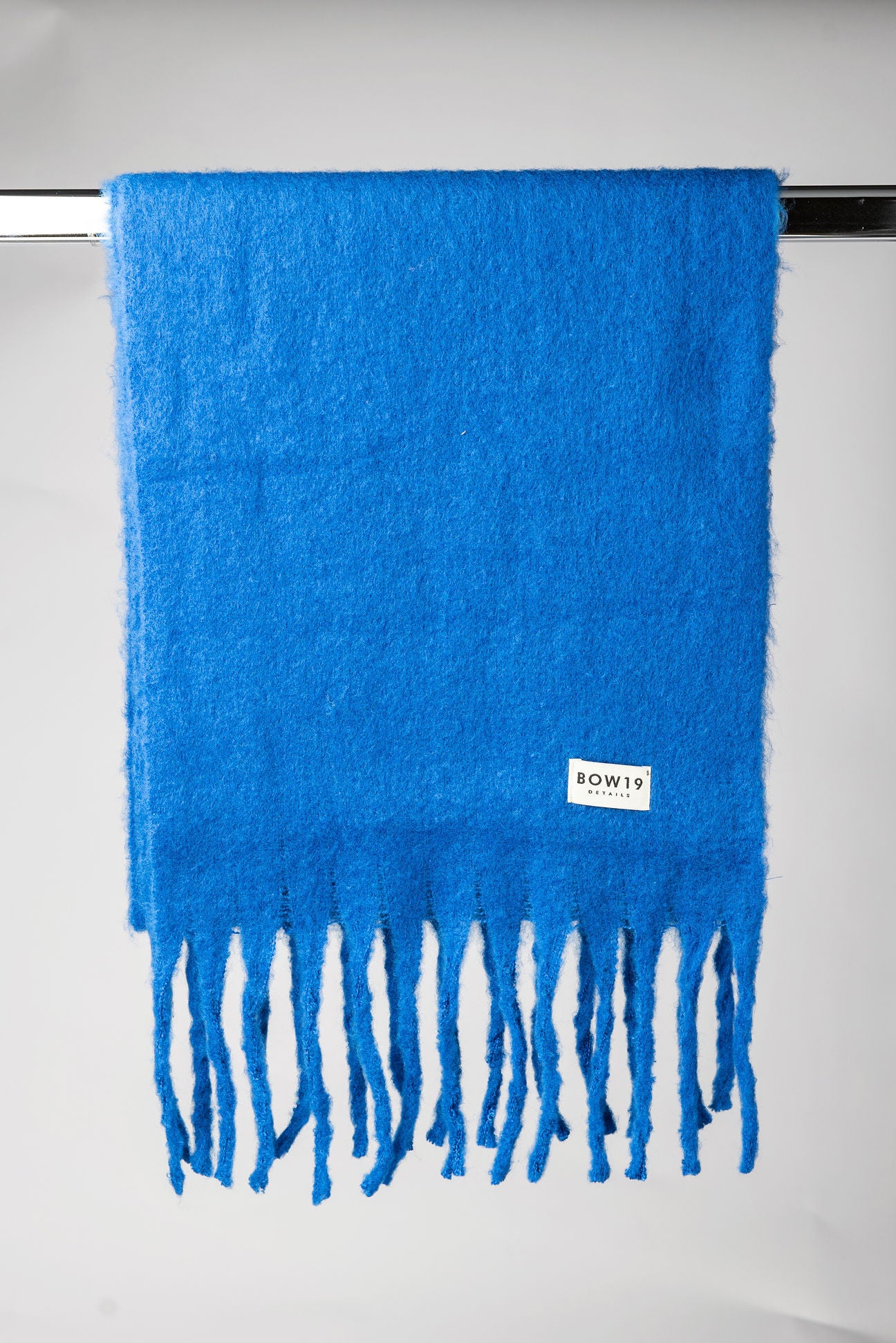 Fluffy Scarf Strong Blue - SEPT DELIVERY