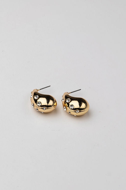 Vivianne Drop Stone Earrings