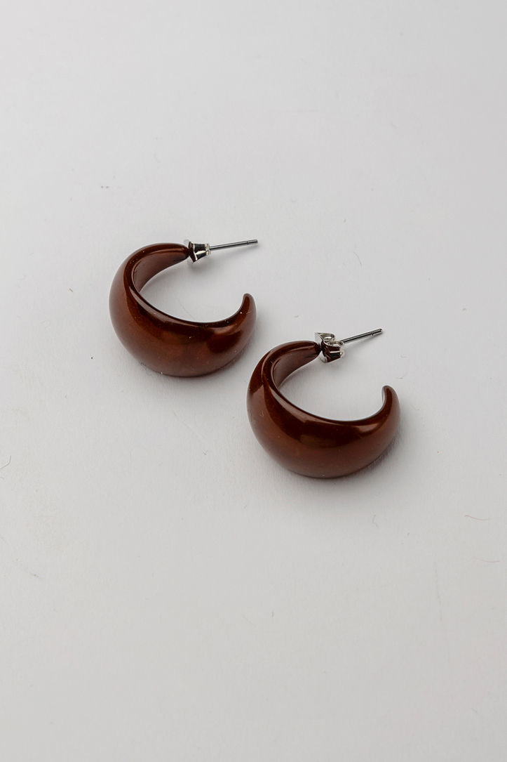 Brown Hoops