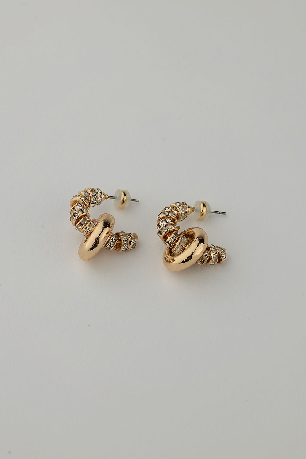 Glow Double Hoops Gold