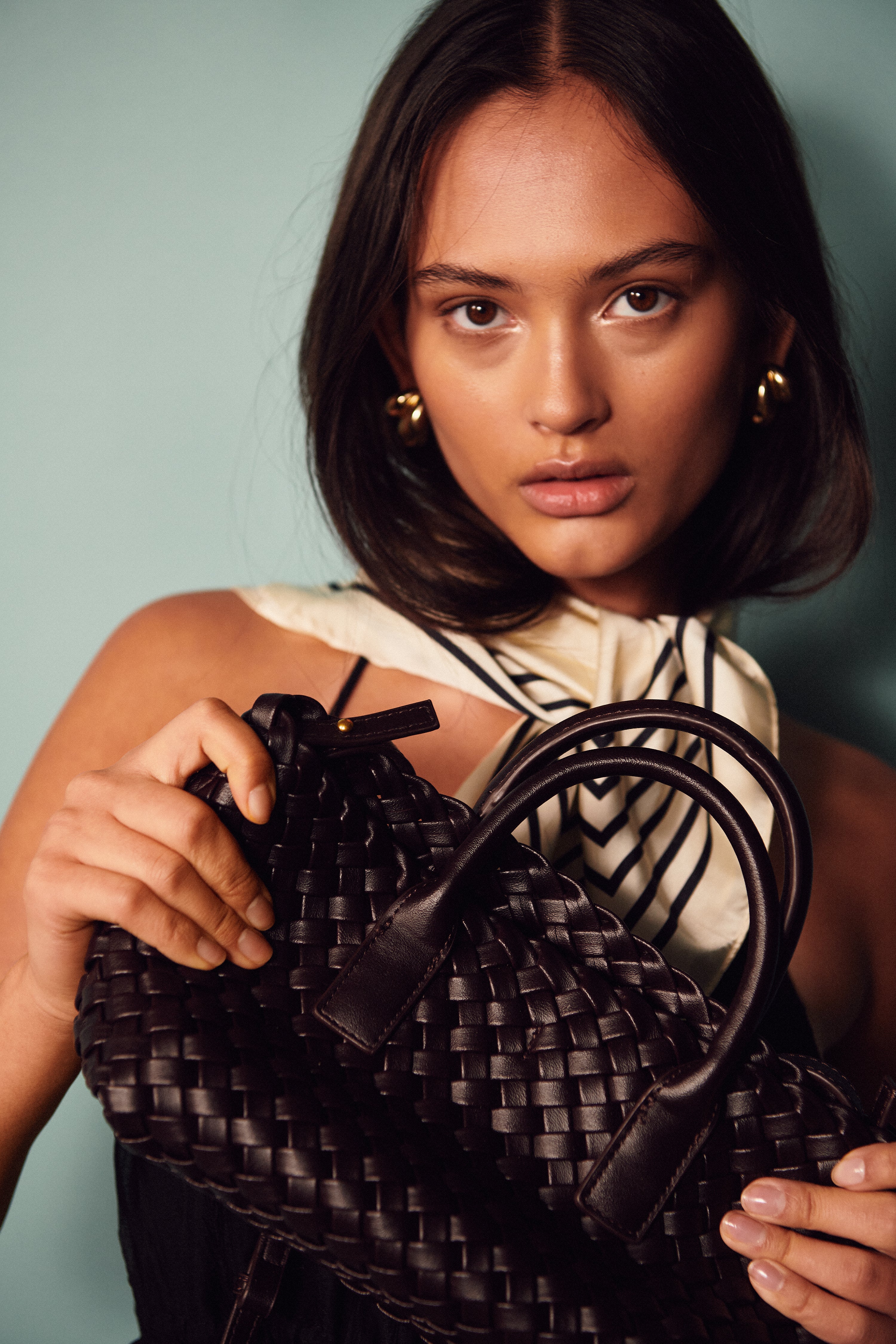 Mia Square Low Brown - RESTOCK END OF JULY