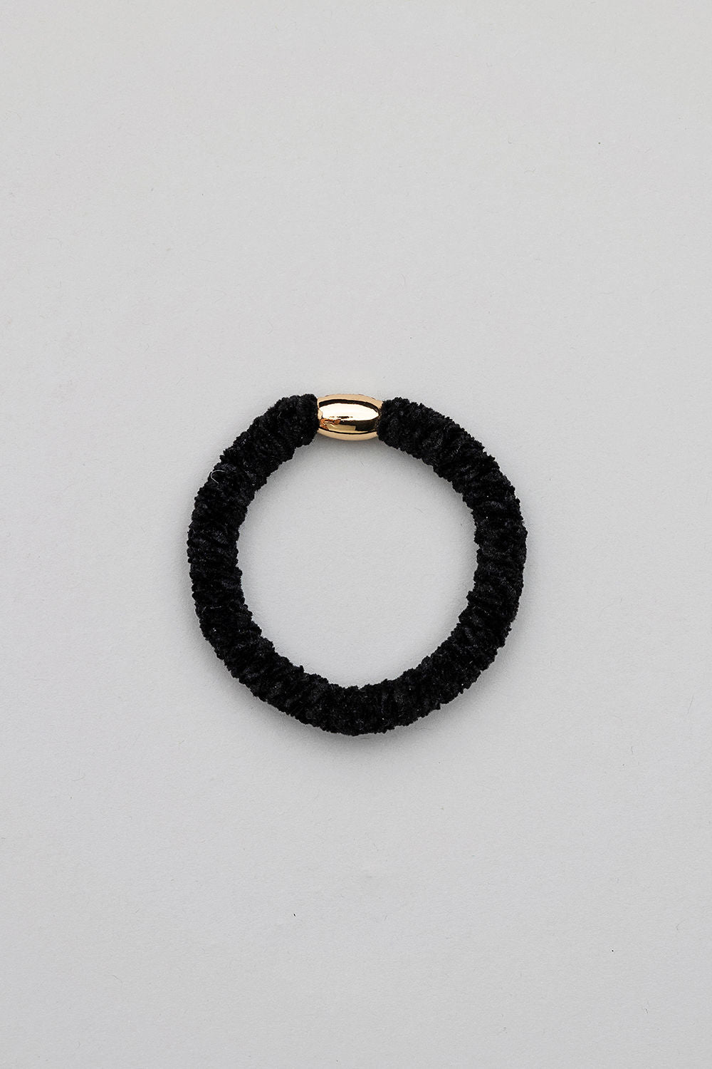 Hair elastic fluffy black/ MIN 20PCS