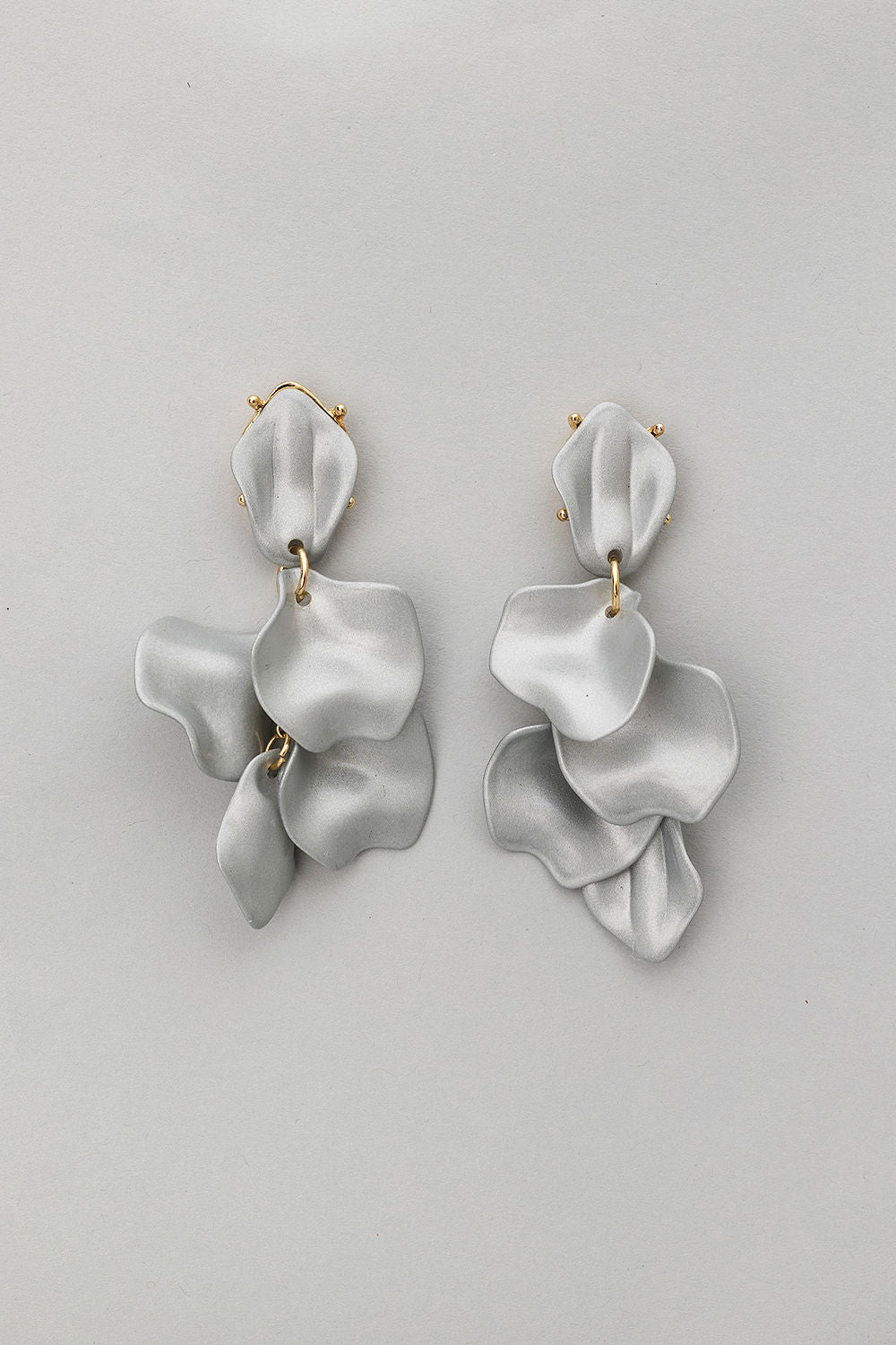 Leaf Earrings Silver