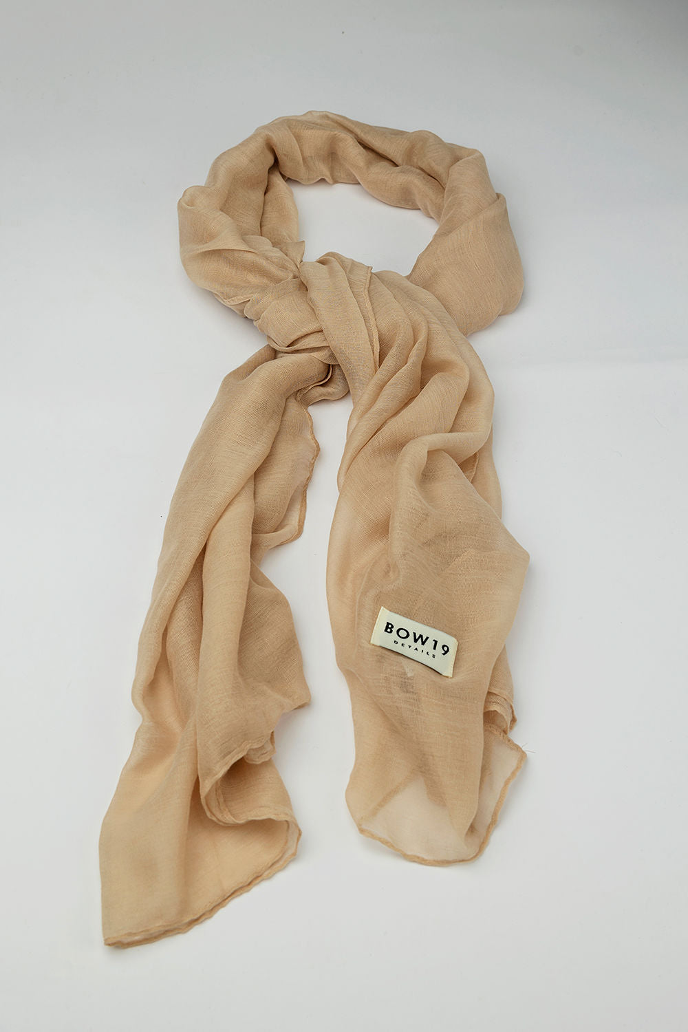 Leah Scarf Bone - LOW IN STOCK