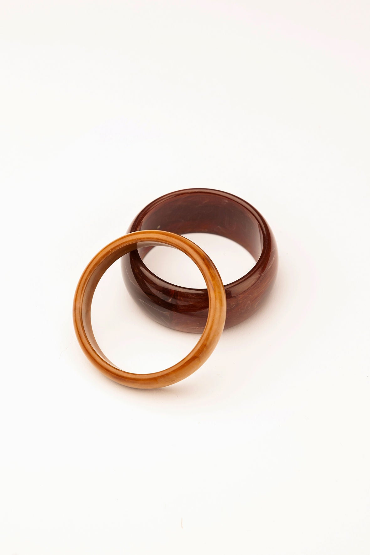 Bangle 2 Set Brown/Camel - SOLD OUT