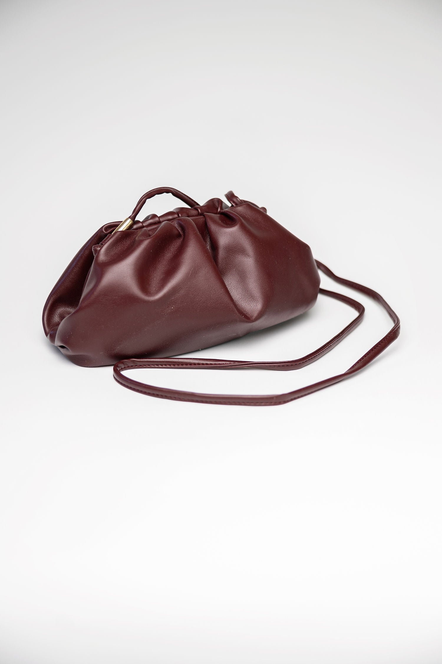 Dumpling Bag Burgundy - RESTOCK BEGINNING OF AUGUST