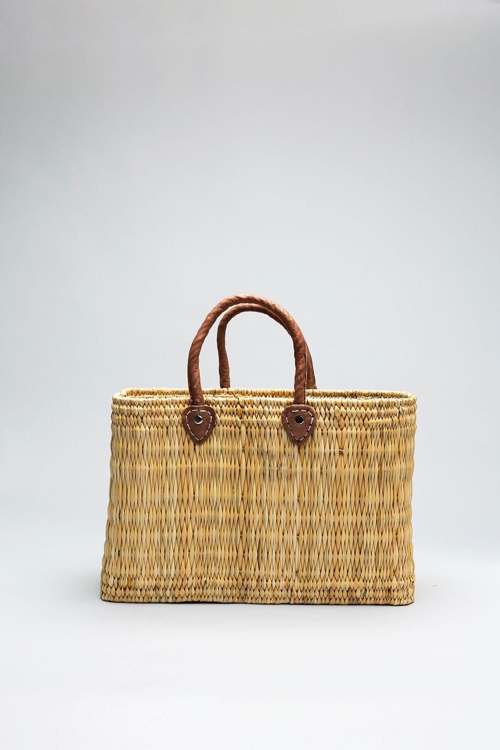 Straw Bag Square Medium