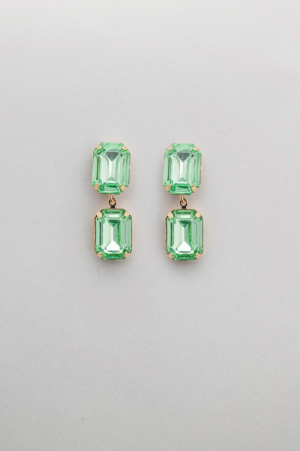 Liz Earrings Soft Green