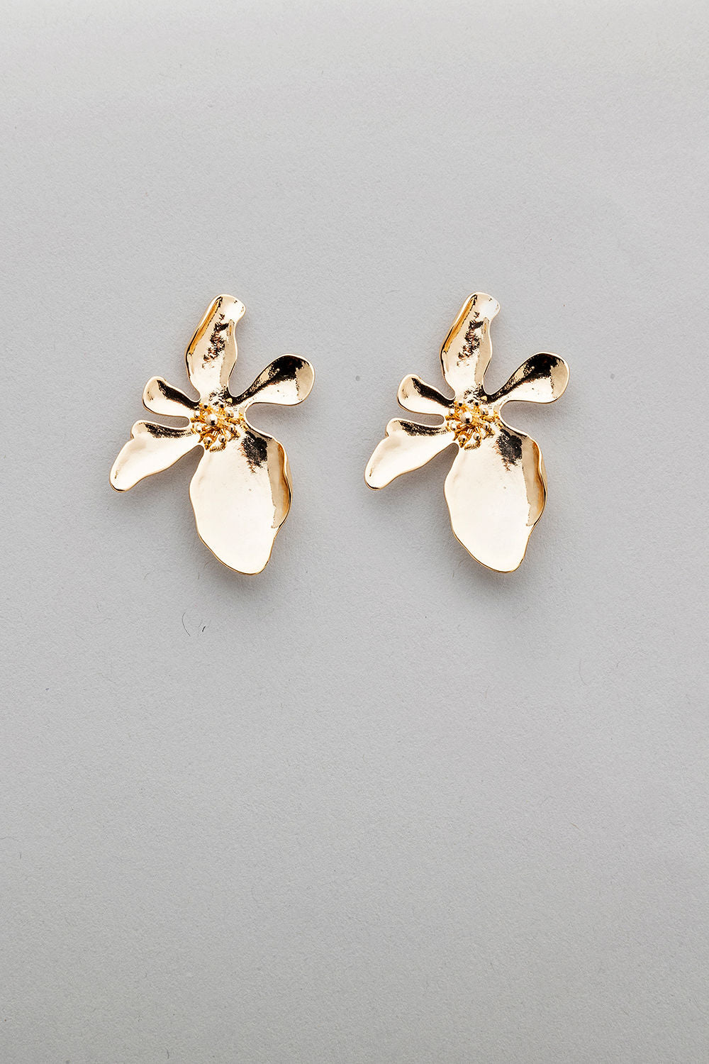 Flower Gold Earrings - RESTOCK AUGUST