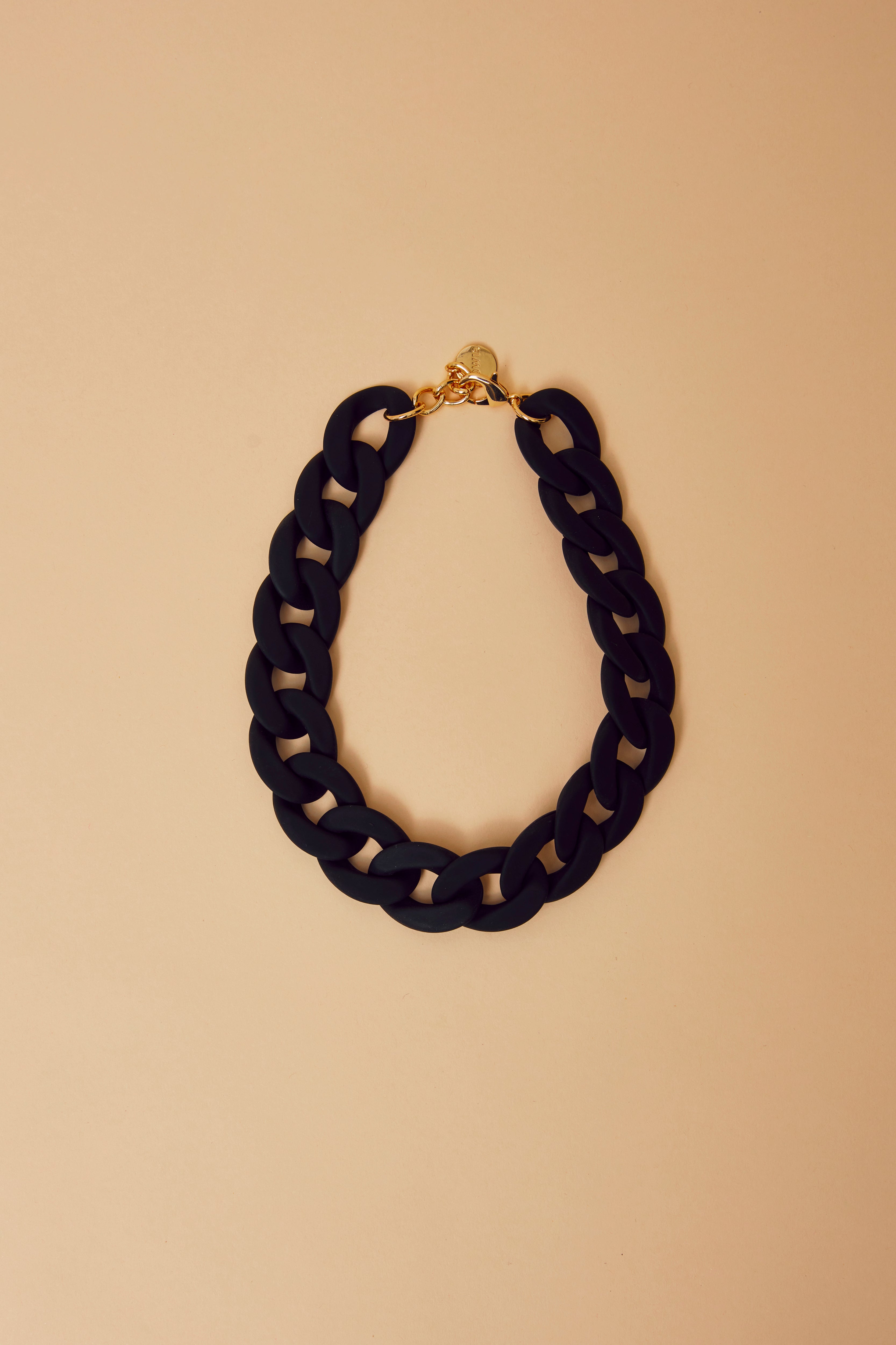 Big Chain Necklace Black Mat