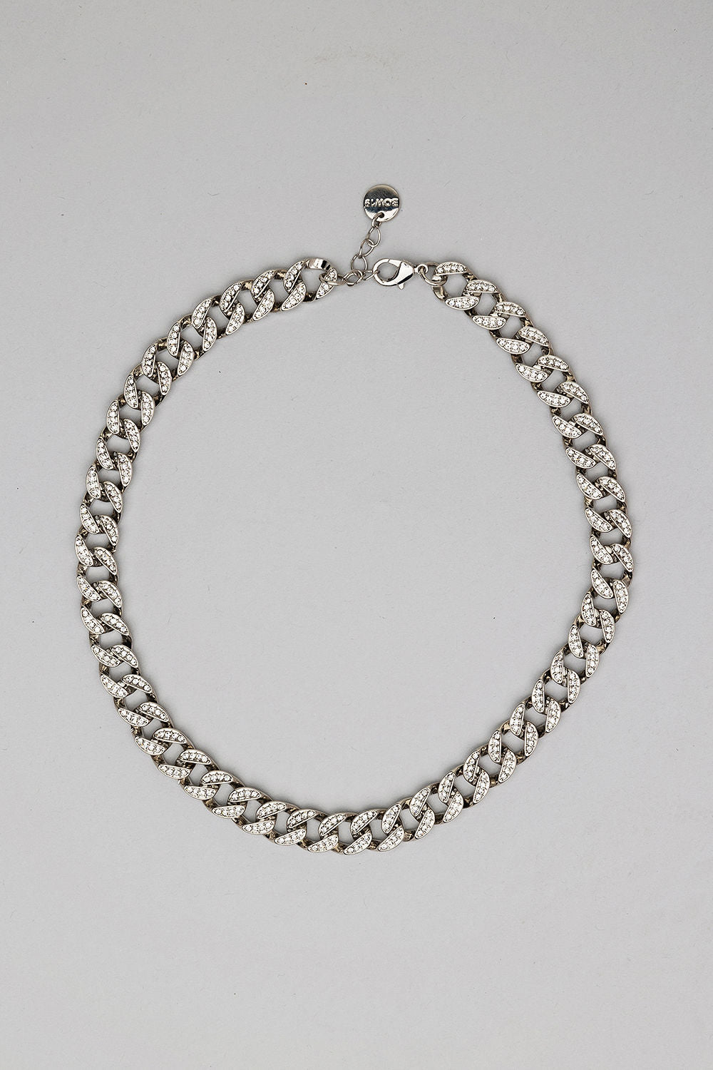 Diora Necklace Strass Silver