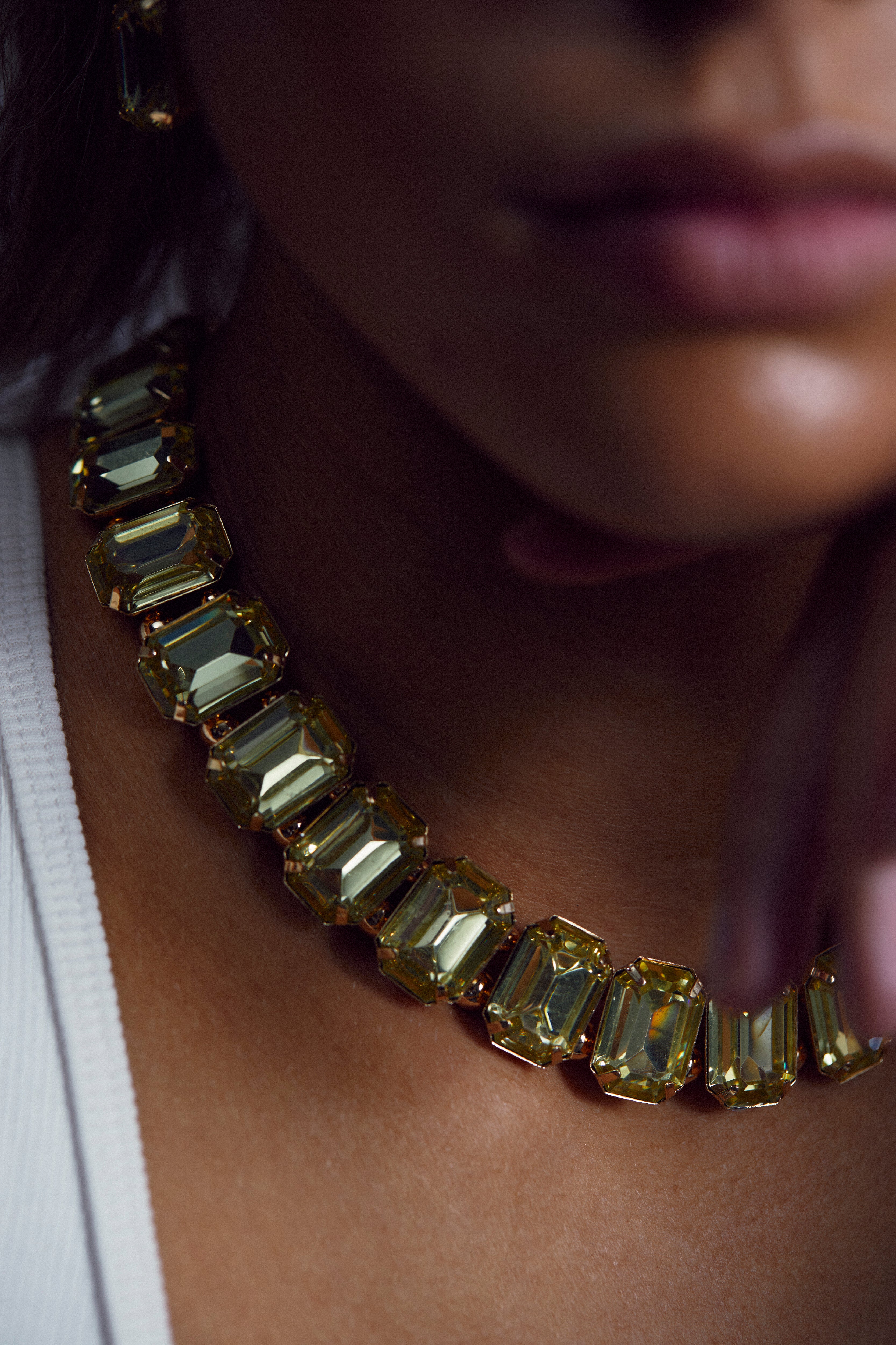 Liz Necklace Soft Green
