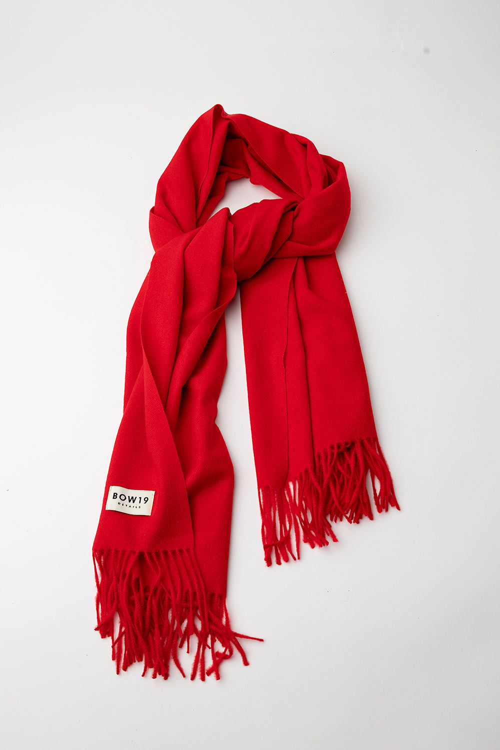 Soft Scarf Red - SEPT DELIVERY