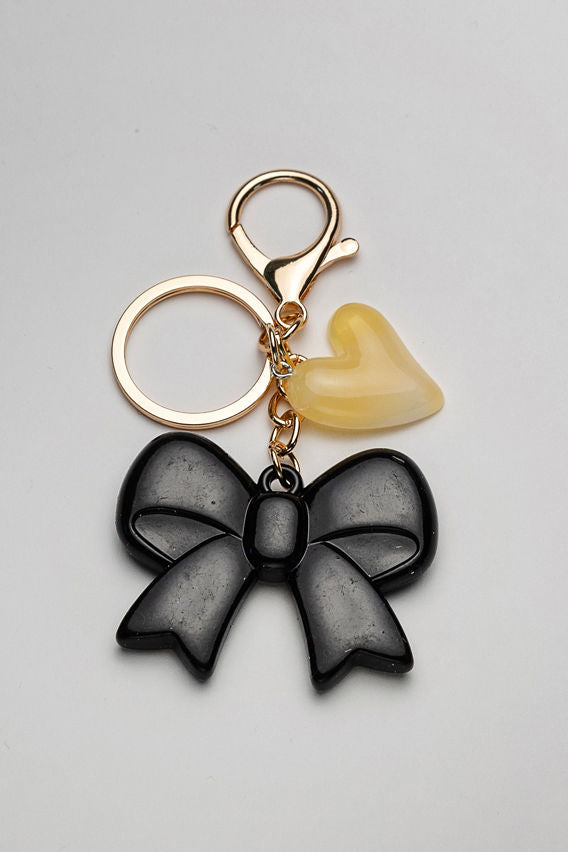 Charm Bow Black