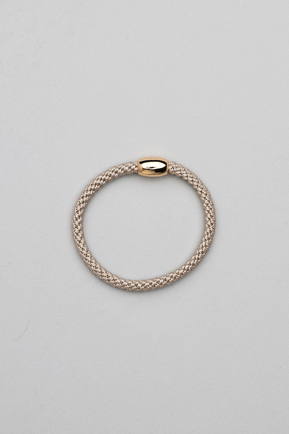 Hair elastic thin beige