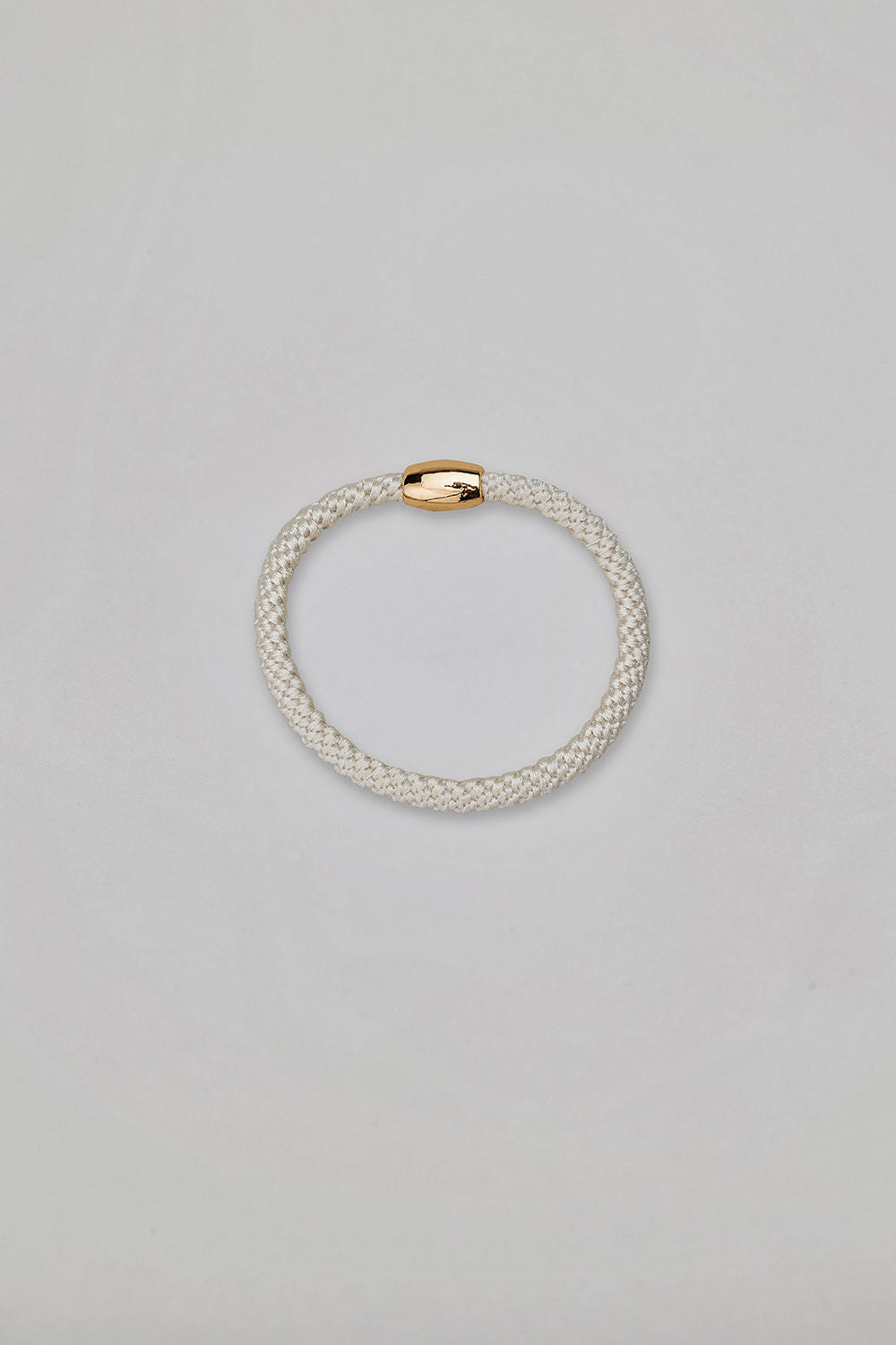 Hair elastic thin ivory/offwhite
