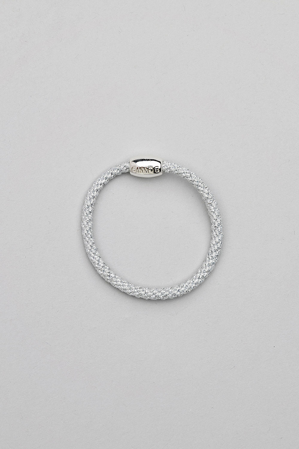 Elastic Hairband Thin Silver